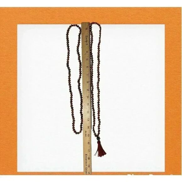 Mala Prayer Beaded Necklace  - Picture 7 of 7